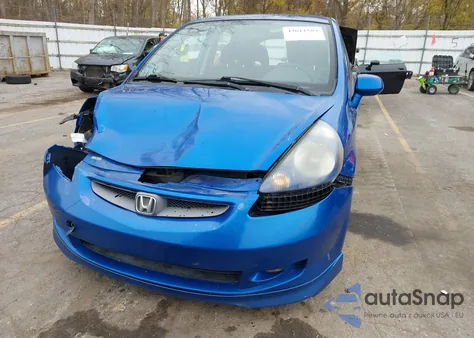 2008 Honda Fit Sport из США, поврежденный, VIN JHMGD38628S046067
